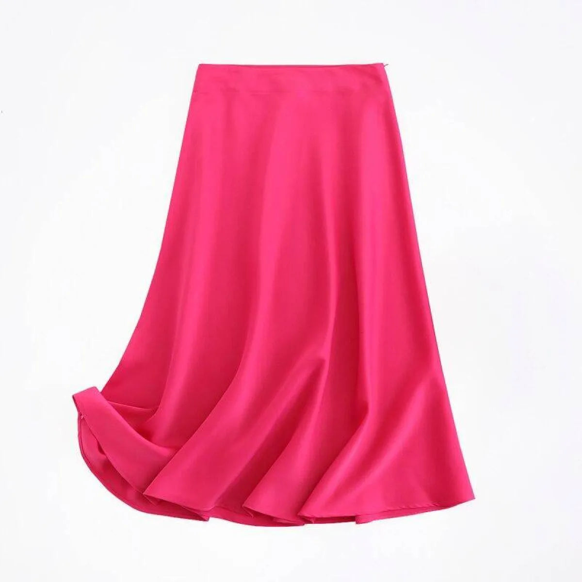 Satin Skirt perfect for elegant dinner at the coast